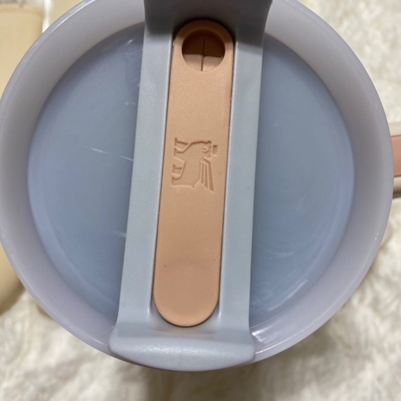 🩷NWOT🩷 Stanley 40 oz Quencher H2.0 Tumbler Rose Quartz Swirl Bundle - Picture 7 of 12